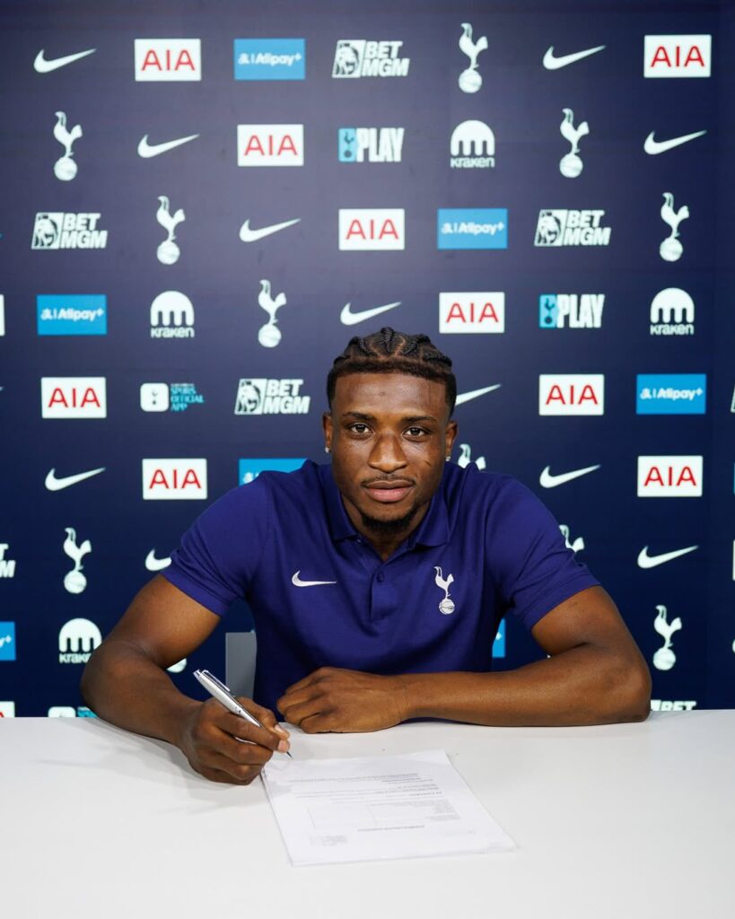 Mohammed-Kudus darapo mo Egbe Agbaboolu Tottenham Hotspur