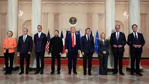 Trump Meets with Zelenskiy