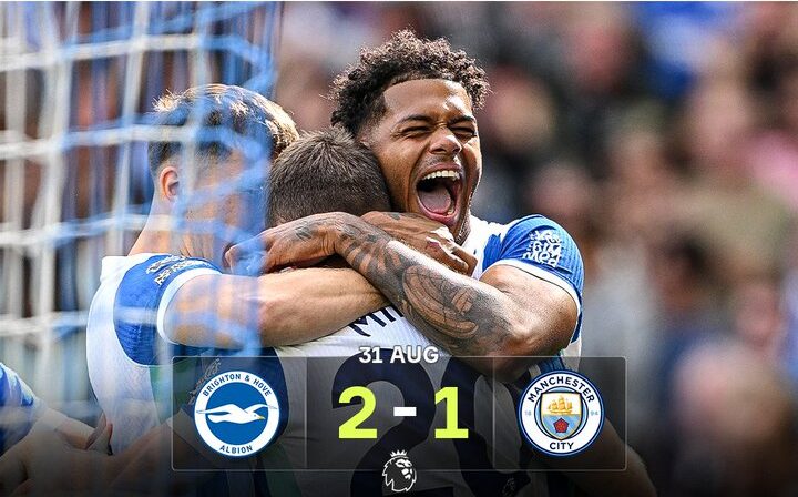 Man City vs Brighton ratings Goal.com