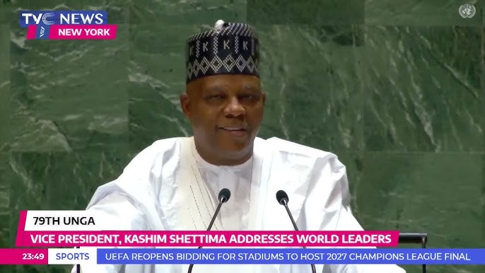 Igbákejì Ààrẹ Kashim Shettima